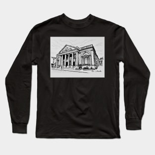 The Corn Exchange In Sketch Bury St Edmunds Long Sleeve T-Shirt